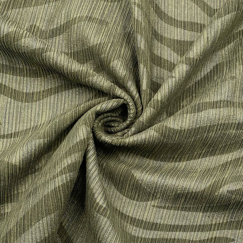 Corduroy Fabric Manufacturer - Fashion Zebra 3D Embossed Polyester Fabric