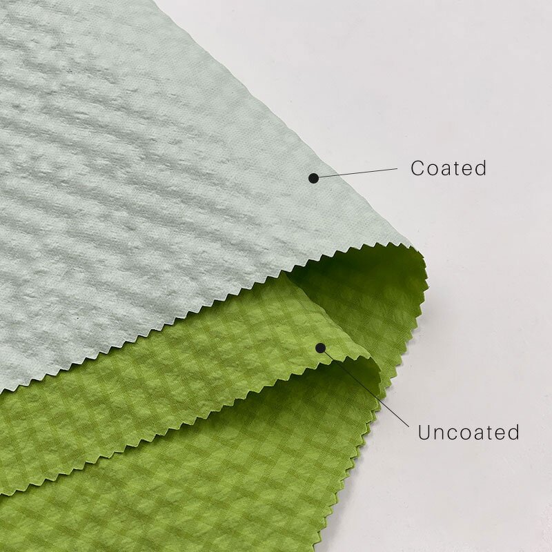 Seersucker Fabric Manufacturer - Viva Magenta Crinkle 100% Polyester Fabric