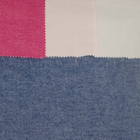 Flannel Fabric Manufacturer - 100% Cotton Brushed Chambray Style Flannel