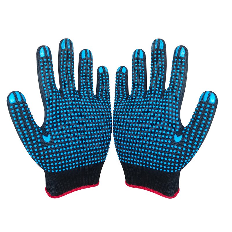 PVC Gloves Manufacturer - Factory Direct Anti-Slip Dotted Beads Gloves