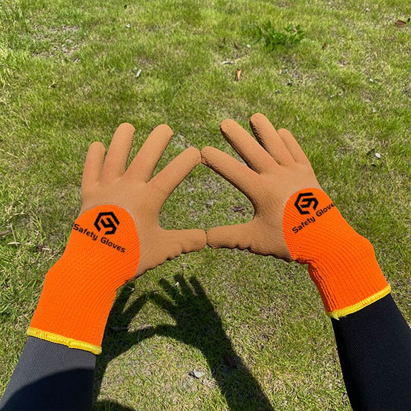 Winter Gloves Manufacturer - Waterproof Thermal Grip Insulated Safety Gloves