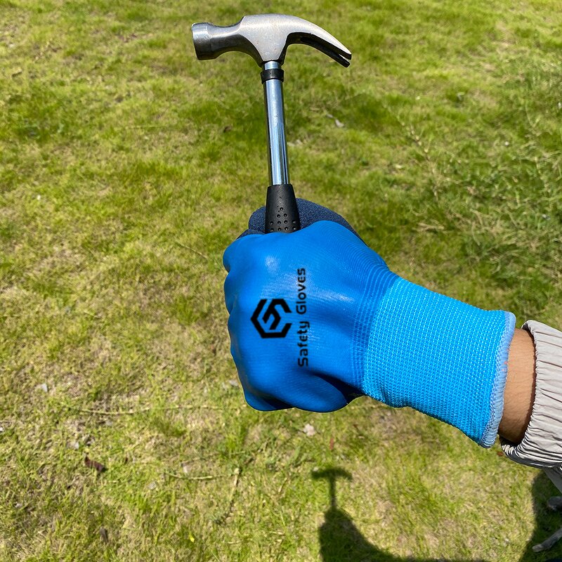 Winter Gloves Manufacturer - 13+7 Gauge Latex Foam Thermal Terry Gloves