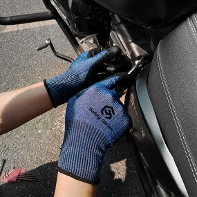 Kitchen Gloves Manufacturer - CE EN38 Level 5 Nitrile Foam Safety Gloves