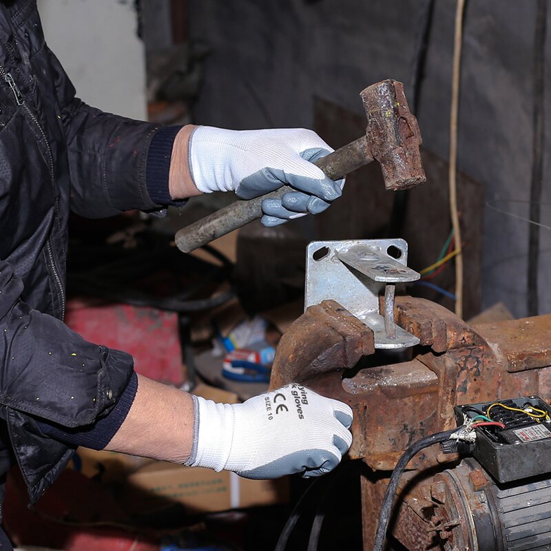 Nitrile Gloves Manufacturer - Mechanic Warm Anti-Static CE Certified Gloves