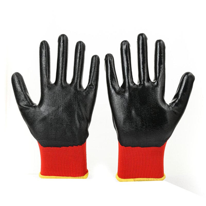 Nitrile Gloves Manufacturer - CE Certificated Medigrip Construction Gloves