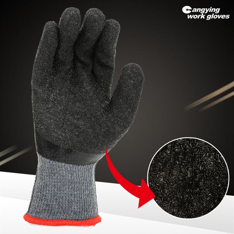 Thermal Gloves Manufacturer - Warehouse Premium Black Safety Gloves
