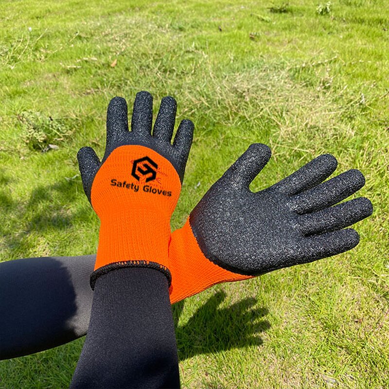 Winter Gloves Manufacturer - 7 Gauge Cold Resistant Waterproof Ice Gloves