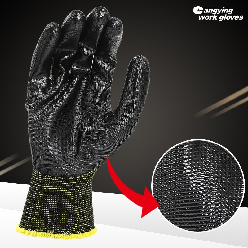 Nitrile Gloves Manufacturer - Custom Logo Anti-Static Cut Resistant Gloves