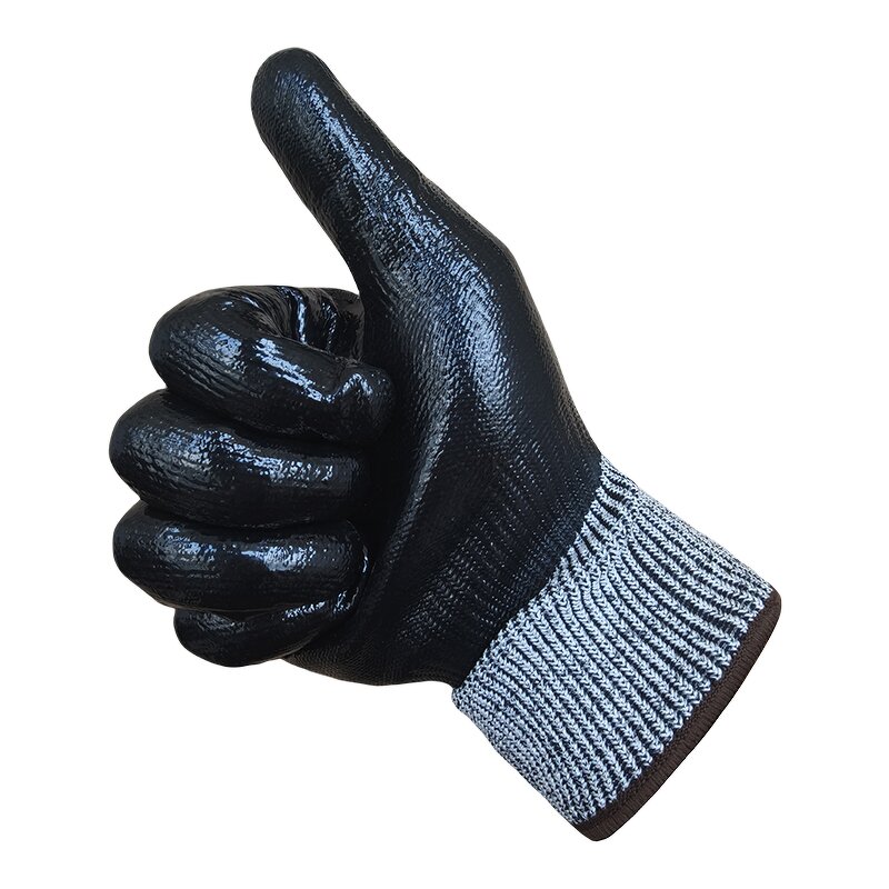 Safety Gloves Manufacturer - High-Performance Nitrile Anti-Cut Gloves
