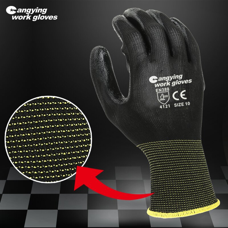 Nitrile Gloves Manufacturer - Custom Logo Anti-Static Cut Resistant Gloves