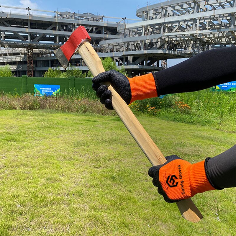 Work Gloves Manufacturer - Garden Cotton Rubber Protective Gloves