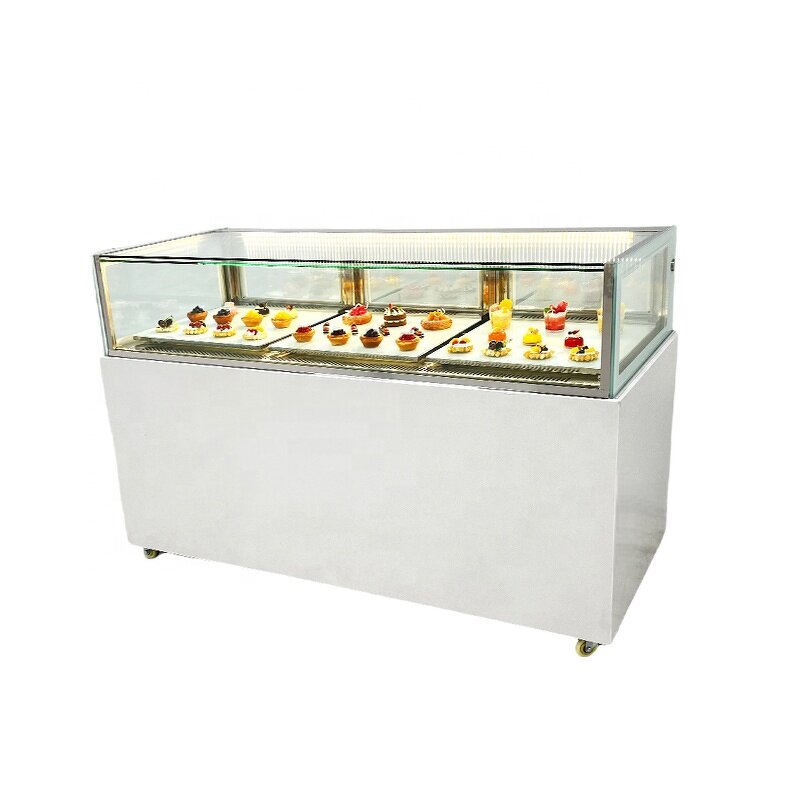 Cake Display Fridge Manufacturer - Glass Door Single Layer Showcase Cabinet