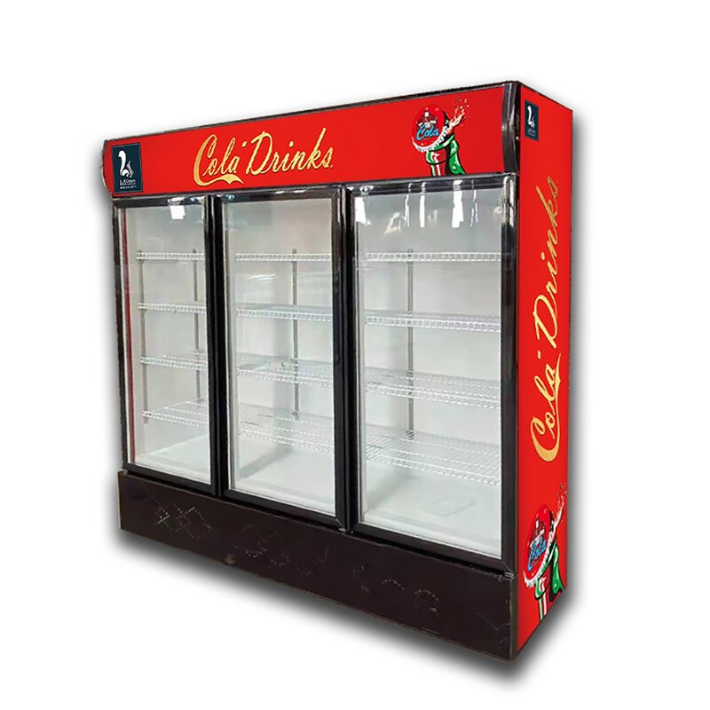 Commercial Refrigerator Manufacturer - Vertical Beverage Display Chiller Showcase