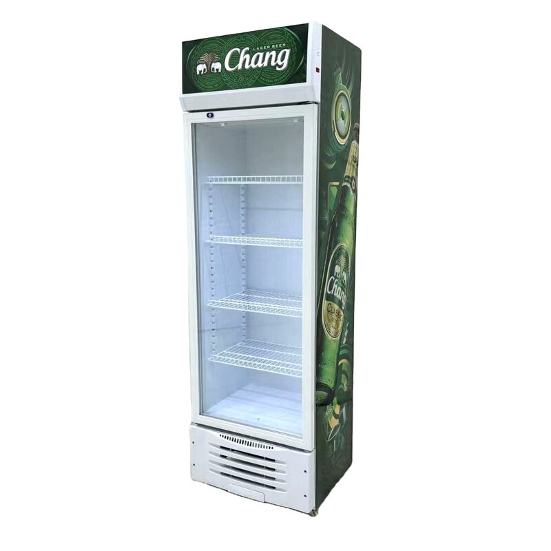 Commercial Refrigerator Manufacturer - Vertical Beverage Display Chiller Showcase