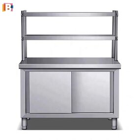 Kitchen Cabinet Manufacturer - Modular Sliding Door Stainless Steel Locker