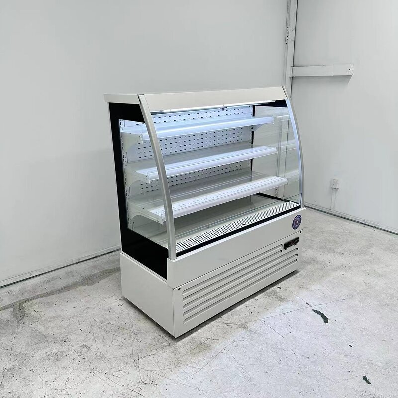 Display Refrigerator Manufacturer - Supermarket Vegetable Fruit Showcase Fridge