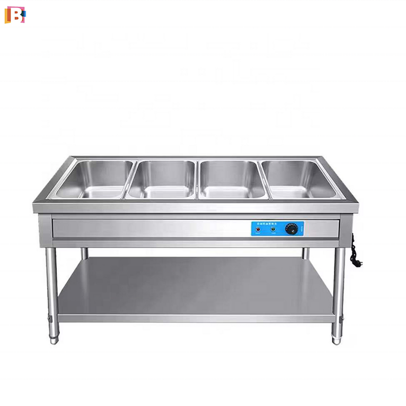 Food Warmer Manufacturer - Stainless Steel 3 Pan Electric Bain Marie