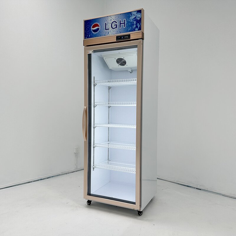 Display Fridge Manufacturer - Aluminum Alloy Glass Door Supermarket Showcase