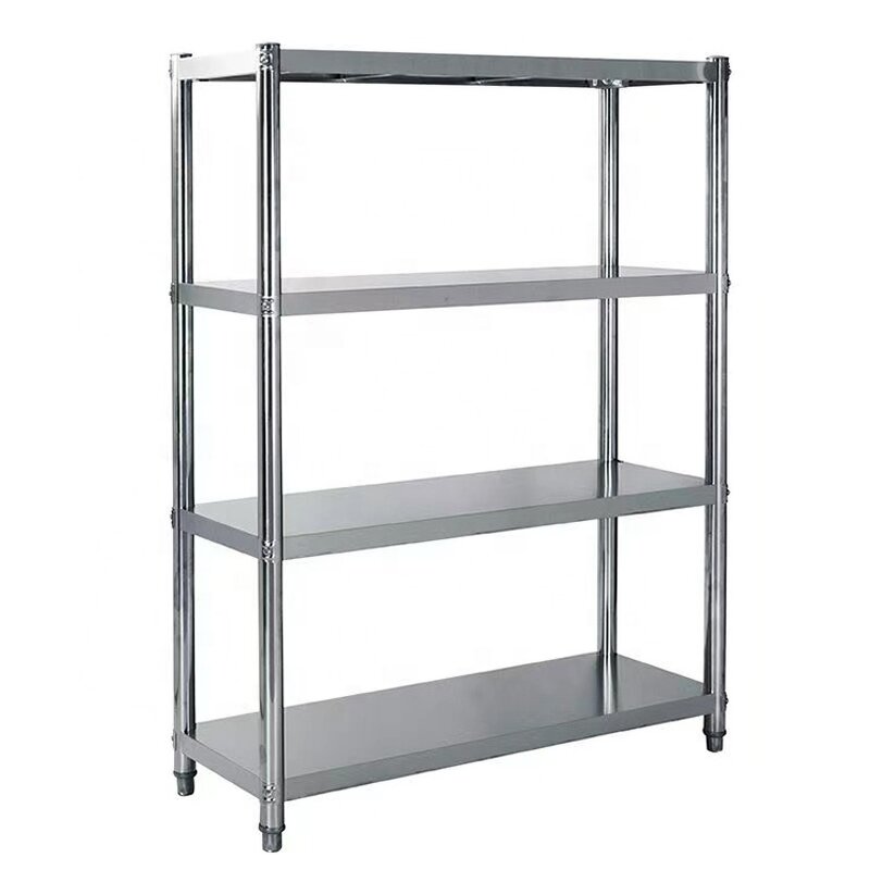 Stainless Steel Shelf Manufacturer - Four Layer Commercial Kitchen Shelving