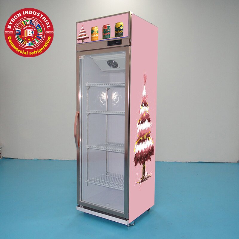 Display Fridge Manufacturer - Aluminum Alloy Glass Door Supermarket Showcase