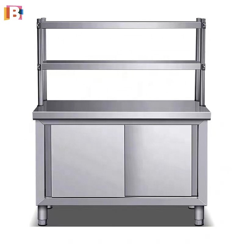 Stainless Steel Workbench Manufacturer - Commercial Kitchen Prep Table Cabinet