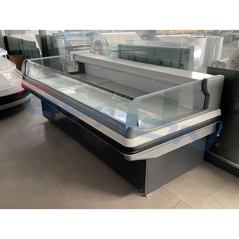 Meat Display Chiller Manufacturer - Supermarket Open Fresh Meat Display Case