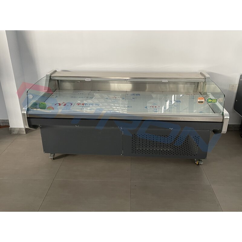 Meat Display Chiller Manufacturer - Supermarket Open Fresh Meat Display Case