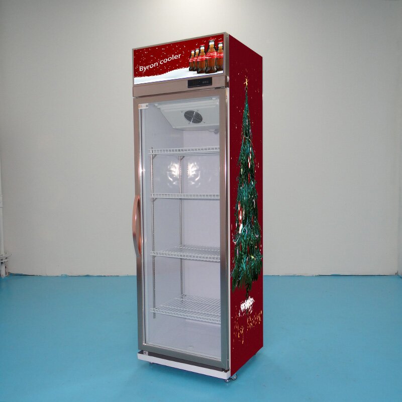 Display Fridge Manufacturer - Aluminum Alloy Glass Door Supermarket Showcase