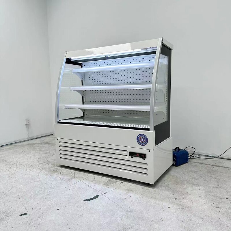 Display Refrigerator Manufacturer - Supermarket Vegetable Fruit Showcase Fridge