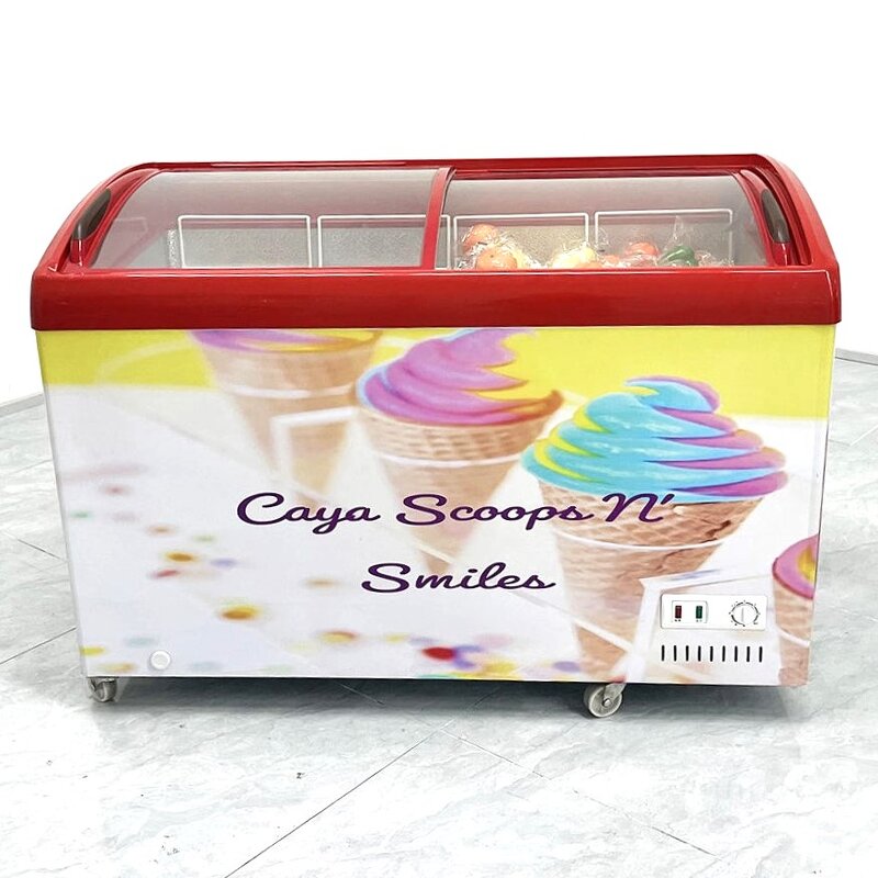 Display Freezer Manufacturer - Used Chest Ice Cream Display Fridge