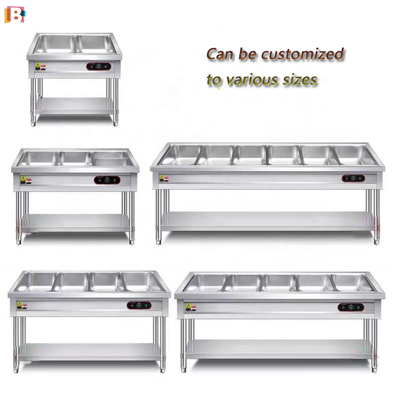 Food Warmer Manufacturer - Insulated Bain Marie Food Display Cabinet