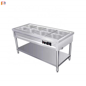 Food Warmer Manufacturer - Stainless Steel 3 Pan Electric Bain Marie