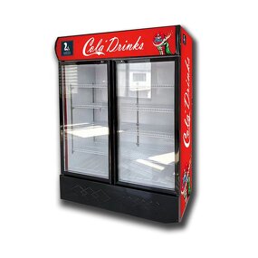 Commercial Refrigerator Manufacturer - Vertical Beverage Display Chiller Showcase