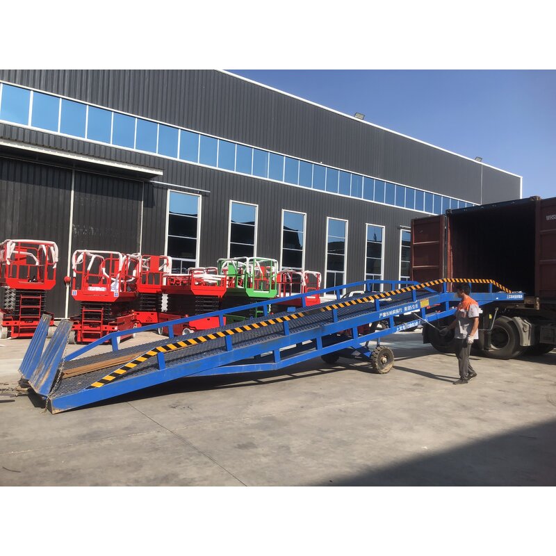 Loading Ramp Manufacturer - 8 Ton Forklift Container Mobile Boarding Bridge