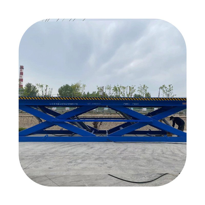 Scissor Lift Table Manufacturer - 5 Ton Stationary Hydraulic Cargo Elevator