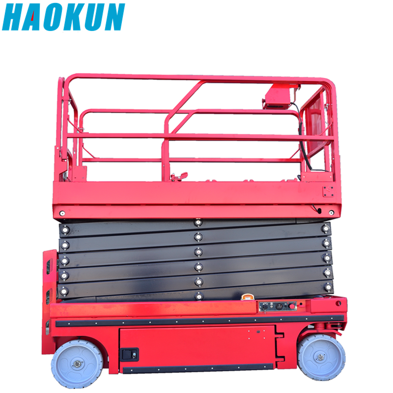 Scissor Lift Manufacturer - 10-12m Self Propelled Mobile Aerial Lift