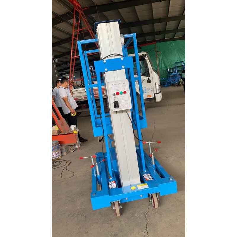 Vertical Lift Manufacturer - 8m Hydraulic Electric One Man Scaffolding Lift