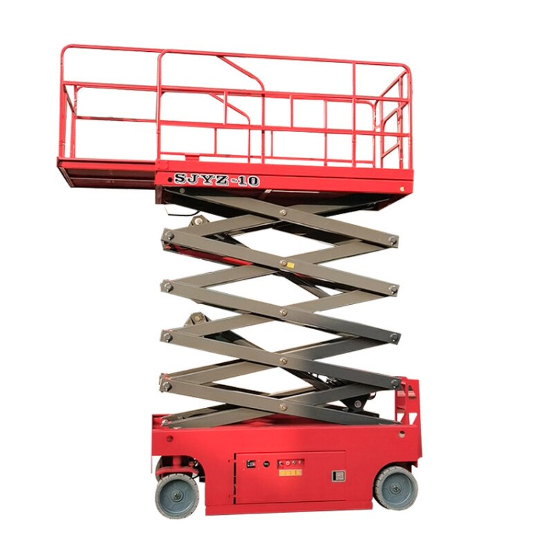 Scissor Lift Manufacturer - 10-12m Self Propelled Mobile Aerial Lift