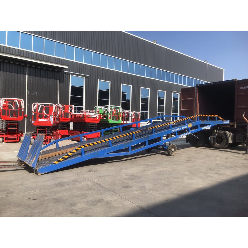 Loading Ramp Manufacturer - 8-35 Ton Portable Forklift Dock Mobile Ramp