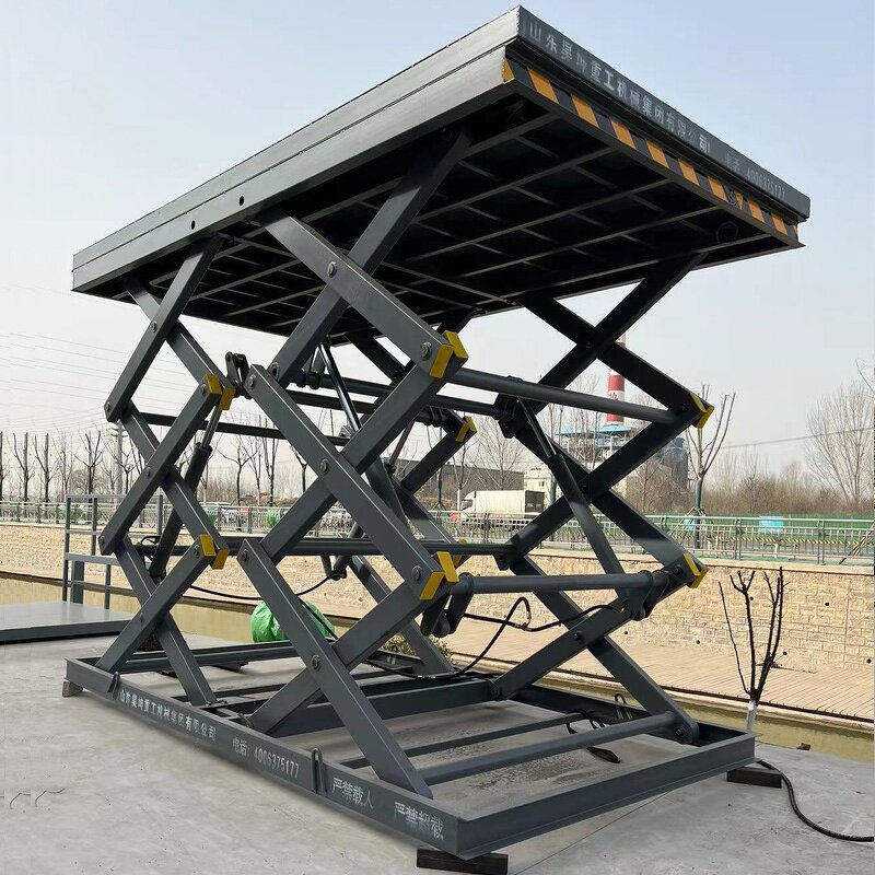 Lift Table Manufacturer - Hydraulic Manual Roller Top Scissor Lift Table