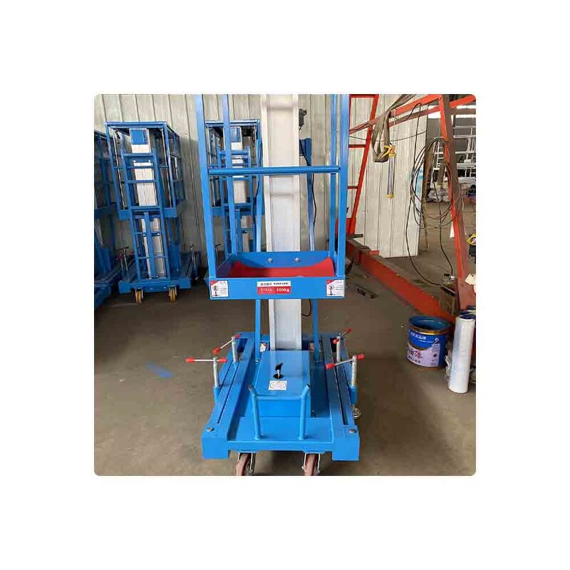 Man Lift Manufacturer - New Aluminum Alloy Electric Single Mast Lift