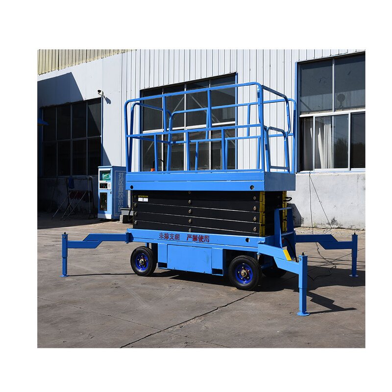 Scissor Lift Manufacturer - 4-16m Mobile Electric Rough Terrain Lift