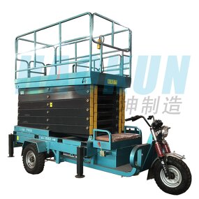Scissor Lift Manufacturer - Small Aerial Electric Wheel Work Platform