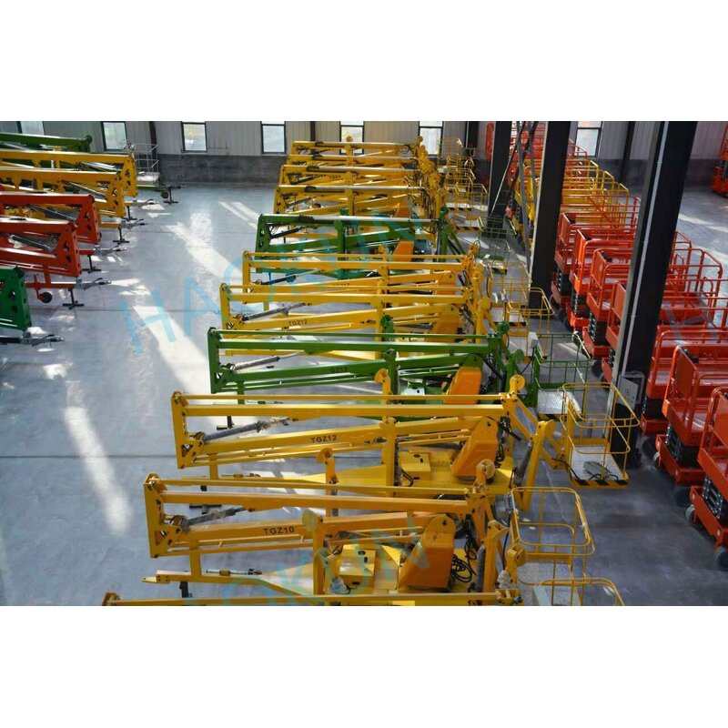 Spider Lift Manufacturer - Trailer Mounted Diesel Electric Cherry Picker