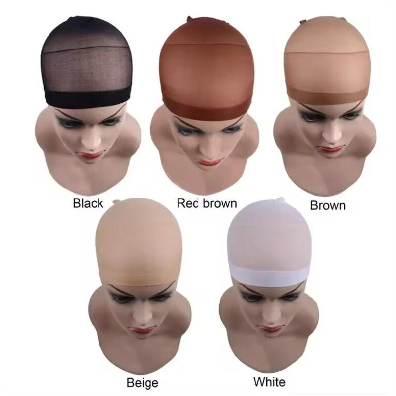 Wig Cap Factory - OEM New Sheer Stocking Cap Free Size Super Thin HD Custom Logo Super Strong Invisible