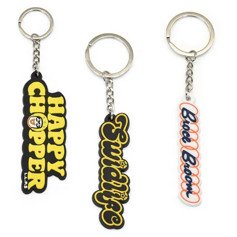 Pvc Keychain Factory - OEM Custom 2d 3d Soft Pvc Doll Rubber Anime Cute Cartoon High Quality