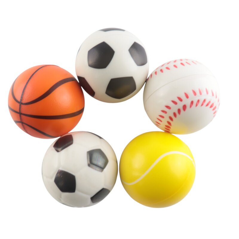 Basketball Stress Ball Factory - OEM Fashion Custom Promotion Kids PU Foam Mini Type for Business