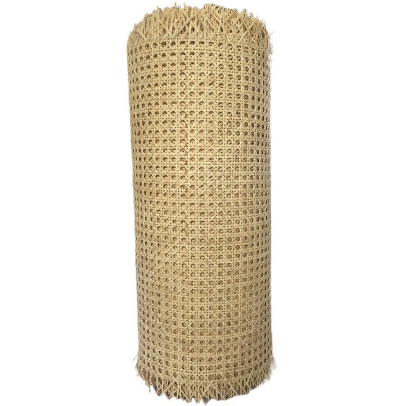 Rattan Cane Webbing Factory - OEM Wholesale Open Mesh Natural Webbing for Furniture Decoration