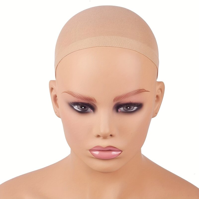 Wig Cap Factory - OEM High Quality Wholesale Stretchy Close End Stocking Hair Nets Dome Weaving Nylon Liner