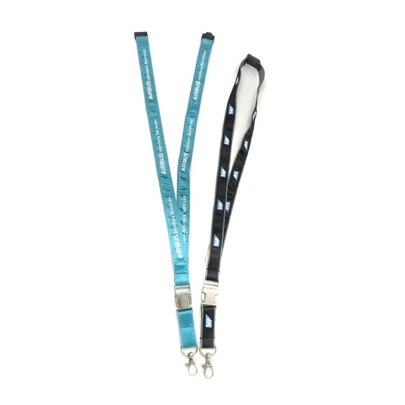 Custom Lanyards Factory - OEM Breakaway Sublimation Keychain With Logo Polyester